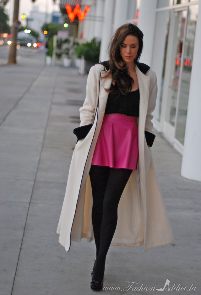 Short Skirt Long Jacket - Kier Couture