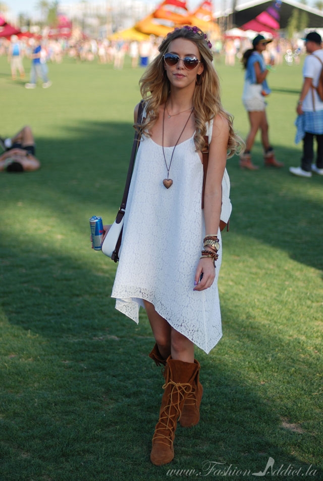 Coachella Fashion Day 1 ~ One Dress 2 ways & Just Extensions Review ...